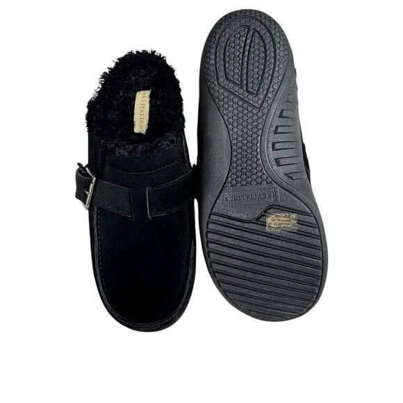 REVITALIGN
Siesta Faux Fur Lined Clog Slipper In Black Size 11 - Picture 6 of 12
